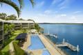 Pelican's Eye View Across Noosa River Waterways