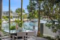 Riverfront Terrace Apartment on the Doorstep of Noosa Beach and Hastings Street; Access to its Boutique Complex's Private Jetty