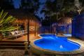 Coolum Bali Gardens - Warm Spa, Pool & Fireplace