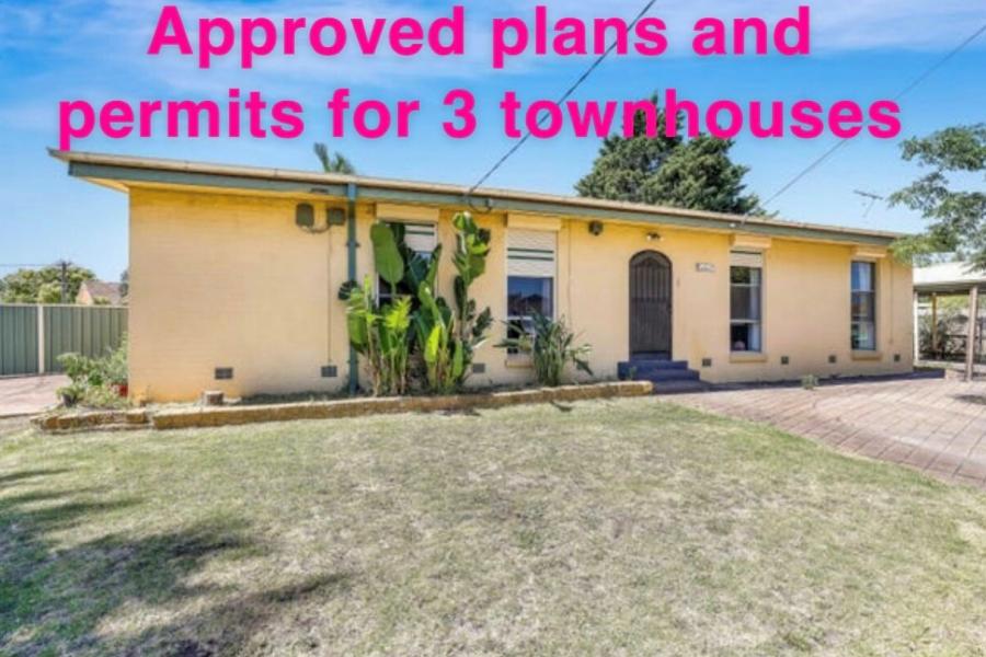 Approved Plans And Permits For 3 Townhouses