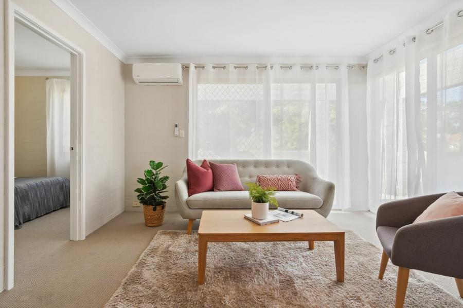 Unique Corner Apartment in Small Secure Complex