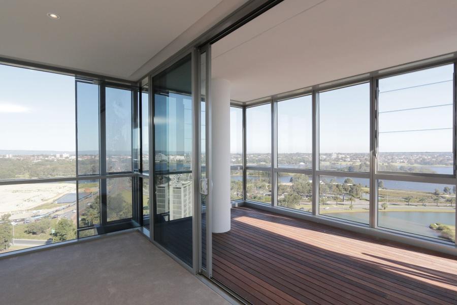 Modern 15th Floor 2x2 Designer Apartment with 2 Car Bays!