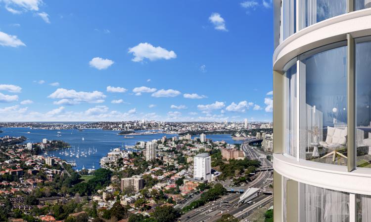 AURA by Aqualand is a prestigious residential development located in North Sydney