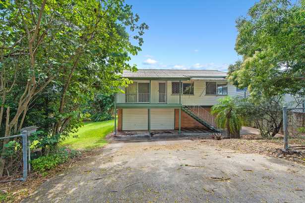 Highset Timber Home With Leafy Aspect