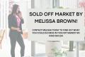 Sold Off Market By Melissa Brown