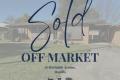 SOLD OFF MARKET