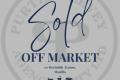 SOLD OFF MARKET