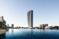 Large North facing 3 Bed apartment with river and ocean views