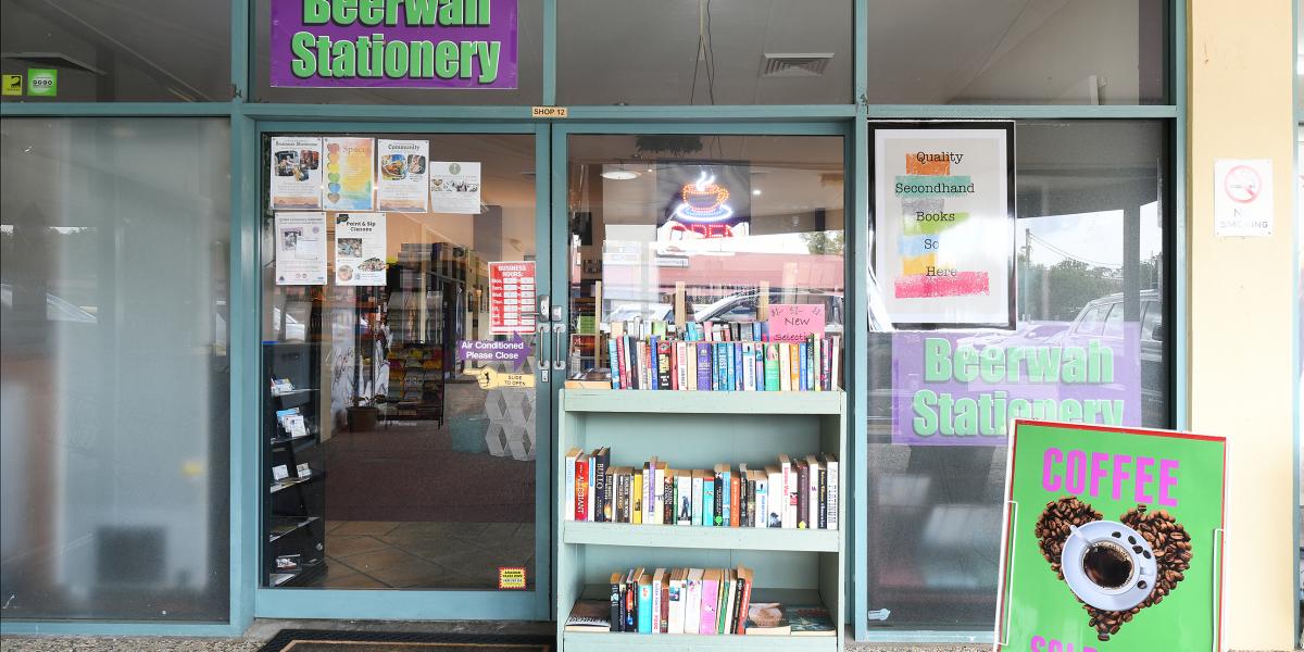 BEERWAH STATIONERY, BOOKS & COFFEE!
