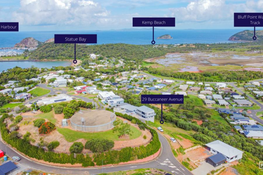 Vacant Lammermoor Block with Ocean Views!