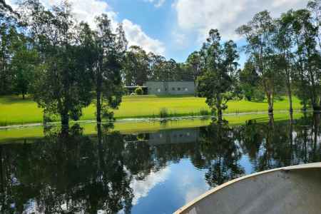 Large Modern Shed Home, Newly Renovated, plus Inground Pool, on 43 acres/17.45 hectares.