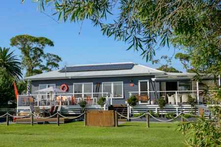 The Boathouse is a unique waterfront property with amazing views of beautiful Sussex Inlet.