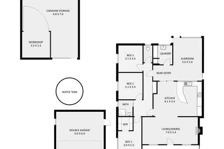 Spacious 3 bedrooms home in a peaceful & safe environment.