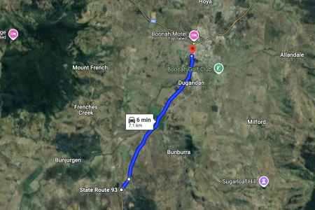 1.96 acres 5 minutes from Boonah township