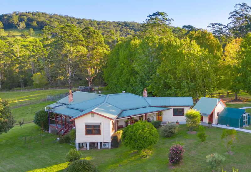 "Riversdale" - Charming home on 27.5 acres of fertile land fronting Mortons Creek