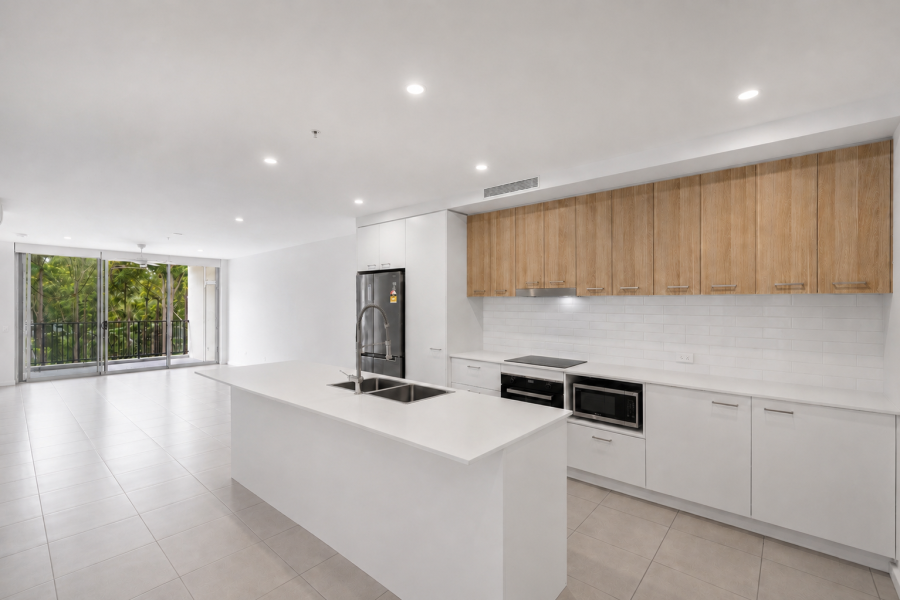 Modern 3-Bedroom Apartment with Park Views