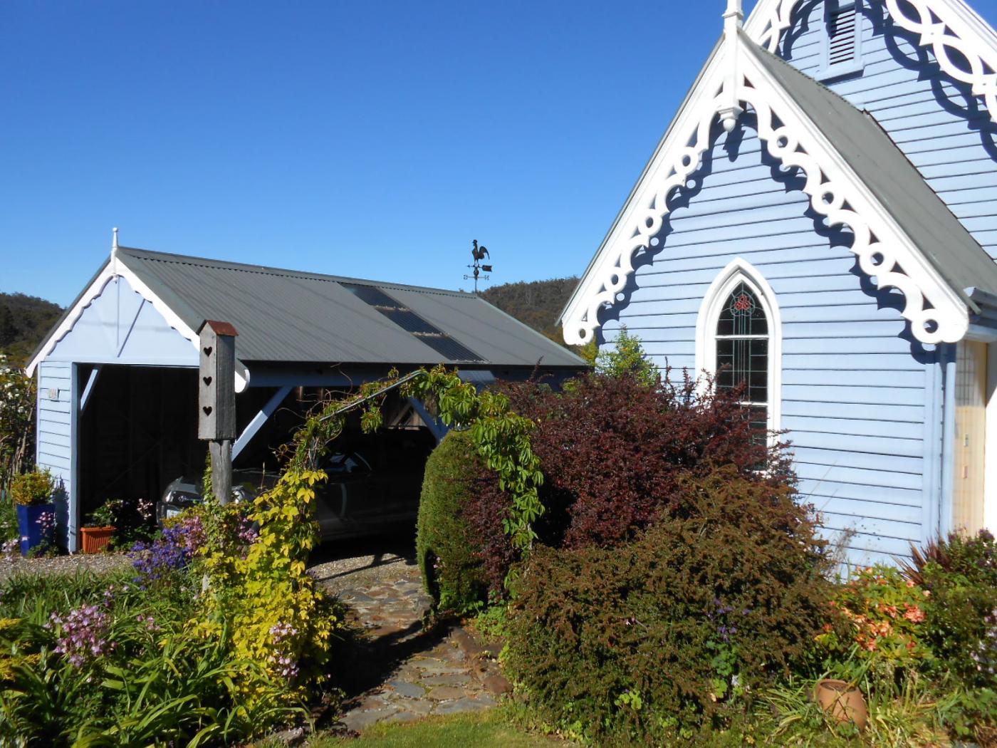 The property has garage and carport.