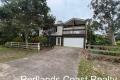 Three bedroom family home with a large outdoor deck