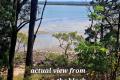 Over Half an Acre of Waterfront land.... Elevated and Spectacular views!  Do Not Miss This!
