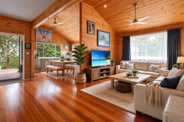 "Chalet on Blue Bay" - Room for all the Family with Water Views in a Tranquil Setting!