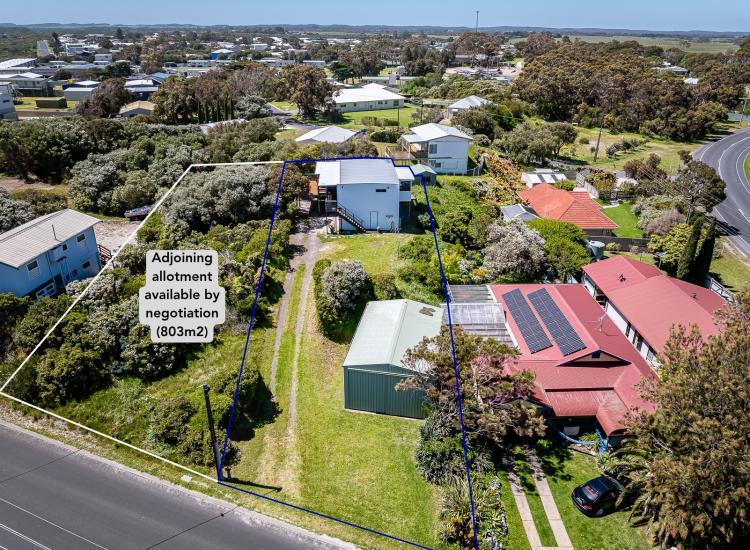 Rare Coastal Opportunity – Beachside Home with Adjoining Land Available