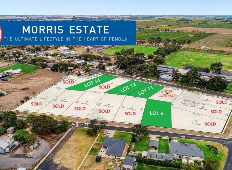 MORRIS ESTATE - The ultimate lifestyle in the heart of Penola