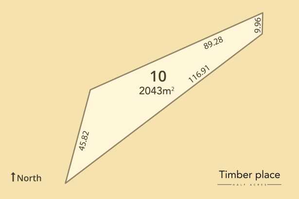 Timber place Half acres has now commenced construction.