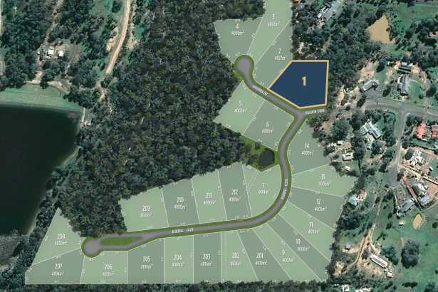 Huge one and half acre allotment in Broadford with site cut complete and ready to build your dream home on today!