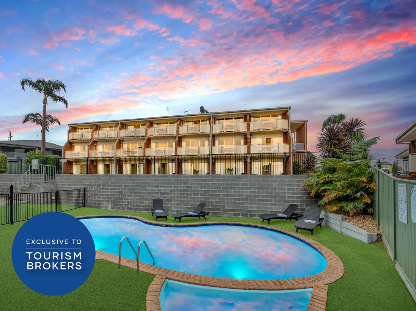 leasehold motel accommodation business for sale