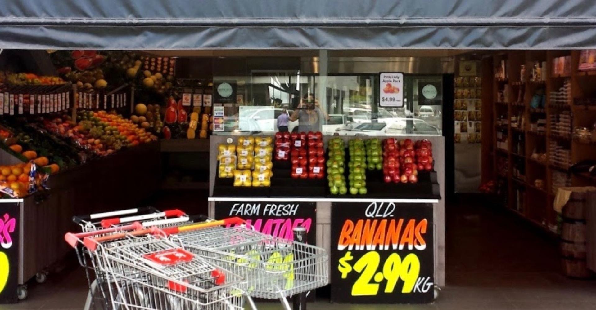 ImmaculatelyPresented Fruit Shop and Greengrocer Sutherland Shire