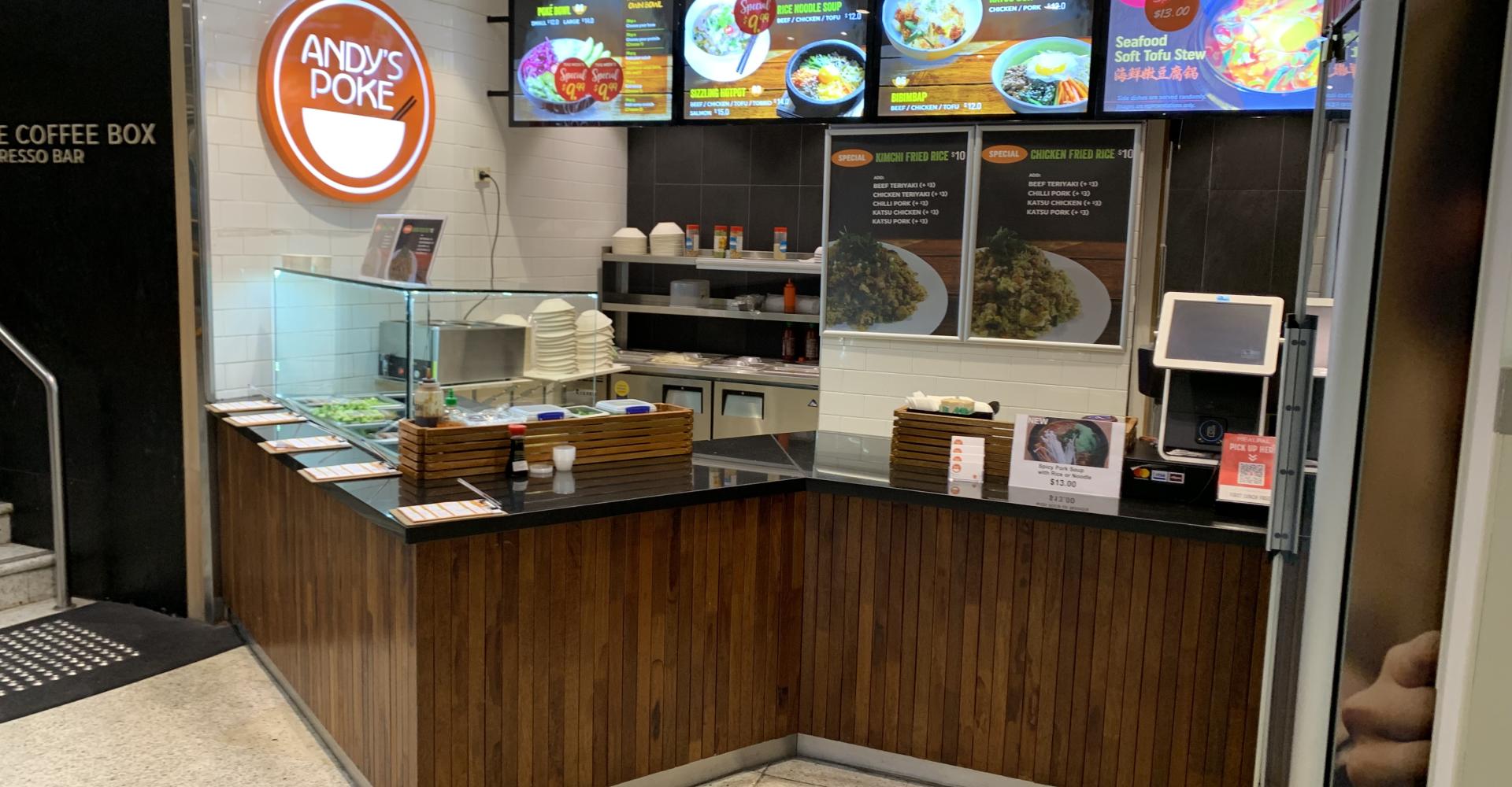 Andy s Poke Bowl Takeaway Restaurant In Sydney CBD Food Court 5 Day 