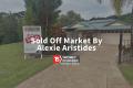 SOLD OFF MARKET BY ALEXIE ARISTIDES