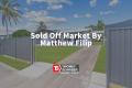 Sold Off Market By Matthew Filip - HUGE BLOCK, HUGE POTENTIAL - MOVE IN READY & NEAT AS A PIN -