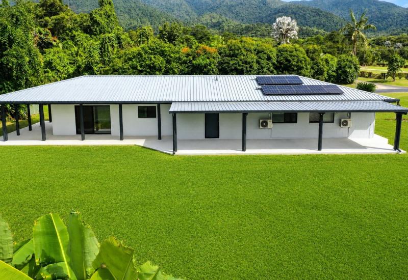 Acreage with Modern Home
