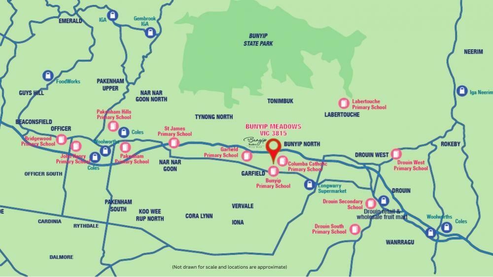 Vacant Land for Sale at Bunyip Meadows Estate. Land Size 700m2
