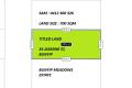 TITLED LAND 390K - 400K FOR 701SQM LAND