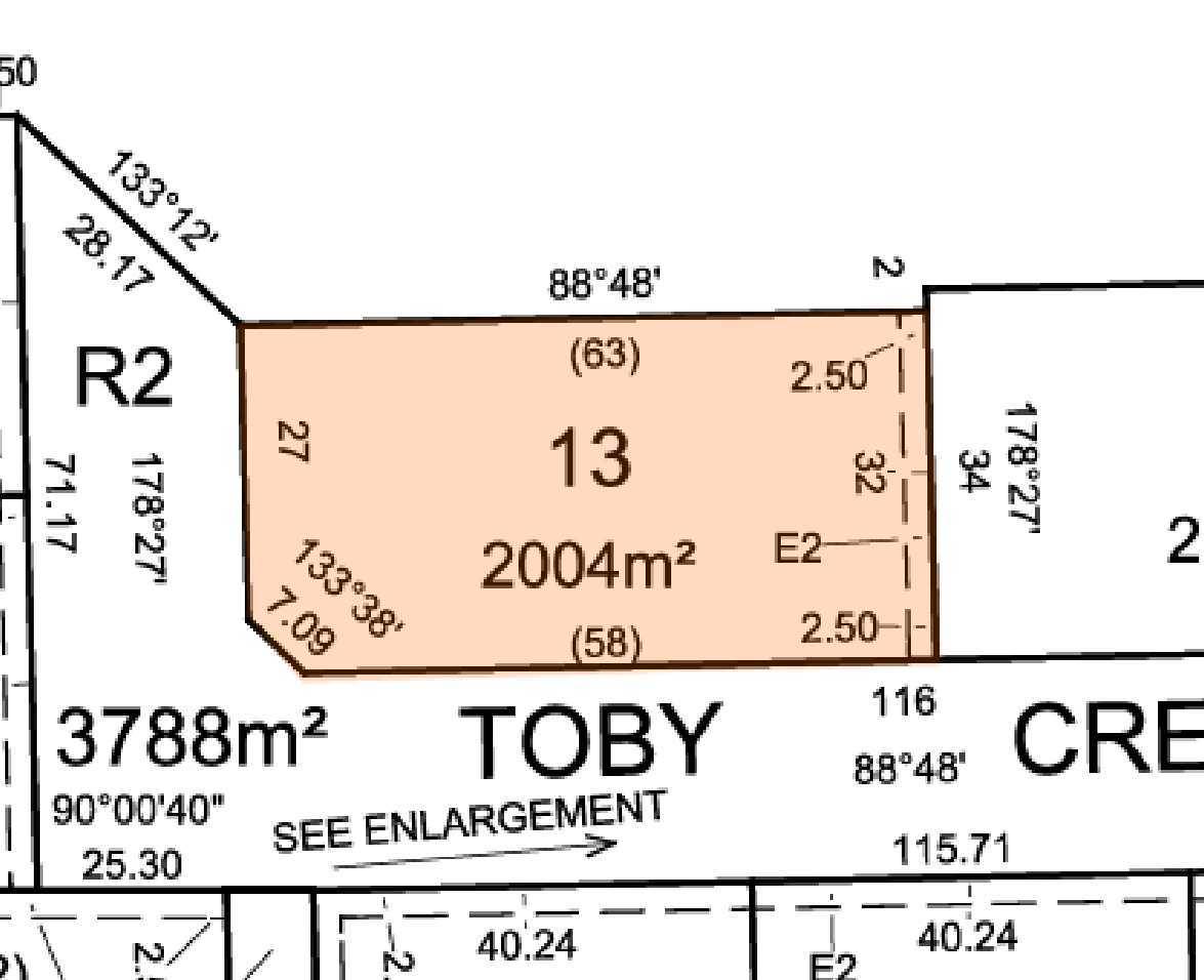 Lot 13 Toby Crescent