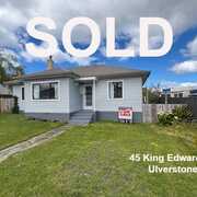 I'm glad I got them to look after the sale.