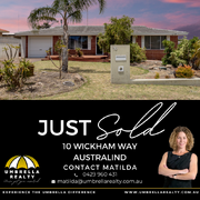 Matilda is truly professional and supportive agent I have ever met in the area.